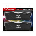 ram team group tf3d416g3600hc18jdc01 t force delta rgb 16gb 2x8gb ddr4 3600mhz dual kit black extra photo 2