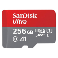 sandisk sdsqua4 256g gn6ma ultra 256gb micro sdxc a1 u1 uhs i class 10 sd adapter extra photo 1