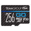 team group tgusdx256gu303 go 4k card series 256gb micro sdxc uhs i u3 v30 extra photo 1