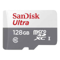 sandisk sdsqunr 128g gn6ta ultra 128gb micro sdxc uhs i class 10 sd adapter extra photo 1