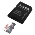 sandisk sdsqunr 128g gn6ta ultra 128gb micro sdxc uhs i class 10 sd adapter extra photo 2