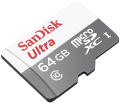 sandisk sdsqunr 064g gn3ma 64gb ultra u1 micro sdxc uhs i class 10 sd adapter extra photo 1