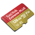 sandisk sdsqxbz 128g gn6ma extreme plus 128gb micro sdxc uhs i u3 v30 class 10 extra photo 3
