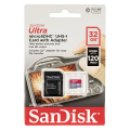 sandisk sdsqua4 032g gn6ia ultra 32gb u1 a1 micro sdhc uhs i class 10 sd adapter extra photo 2