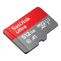 sandisk sdsqua4 512g gn6ma 512gb ultra a1 micro sdxc u1 class 10 with adapter extra photo 2