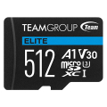 team group teausdx512giv30a103 elite 512gb micro sdxc a1 v30 u3 extra photo 1