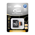 team group tusdh32gcl10u03 memory card series 32gb micro sdhc uhs i u1 with adapter extra photo 2