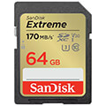 sandisk sdsdxv2 064g gncin extreme 64gb sdxc uhs i u3 v30 extra photo 1