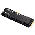 ssd western digital wds200t2xhe sn850x black 2tb with heatsink nvme pcie gen 40 x4 m2 2280 extra photo 1