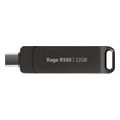 patriot rage r550 32gb usb 32 flash drive dual interface type a type c pe32gr550dsad extra photo 3