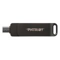 patriot rage r550 128gb usb 32 flash drive dual interface type a type c pe128gr550dsad extra photo 1
