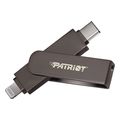 patriot iluxe stick 256gb usb 32 type c lightning flash smart backup drive pi256gskm30cl extra photo 3