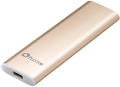 exoterikos skliros plextor ex1 128gb portable ssd usb 31 type c gold extra photo 1