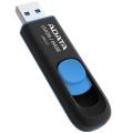 adata dashdrive uv128 64gb usb 32 flash drive black blue extra photo 1