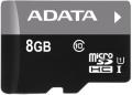 adata premier 8gb micro sdhc uhs i class 10 retail with micro reader extra photo 1