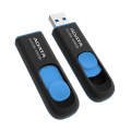 adata auv128 256g rbe dashdrive uv128 256gb usb 32 flash drive black blue extra photo 1