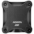 exoterikos skliros adata asd600q 480gu31 cbk portable ssd sd600q 480gb usb 31 black extra photo 1