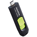 adata acho uc300 256g rbk gn uc300 256gb usb 32 type c flash drive black green extra photo 1