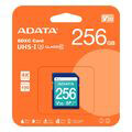 adata asdx256gui3v30s r premier pro sdxc 256gb uhs i u3 v30s class 10 retail extra photo 1