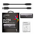 adata ase760 512gu32g2 cti portable ssd se760 512gb usb32 gen 2 type c titan gray extra photo 4