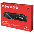 ssd adata agammixs70b 2t cs xpg gammix s70 blade 2tb nvme pcie gen4x4 m2 2280 extra photo 5