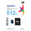 adata ausdx512guicl10a1 ra1 premier micro sdxc 512gb uhs i v10 class 10 retail with adapter extra photo 2