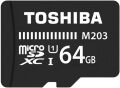toshiba m203 64gb micro sdxc uhs i 100mb s with sd card adapter extra photo 1