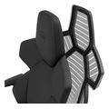 noblechairs dawn high tech faux leather gaming chair black edition extra photo 12