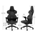 noblechairs dawn high tech faux leather gaming chair black edition extra photo 9