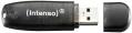 intenso 3502470 rainbow line 16gb usb20 flash memory black extra photo 1