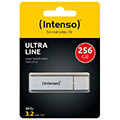 intenso 3531492 ultra line 256gb usb32 flash memory silver extra photo 2