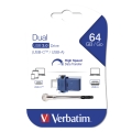 verbatim 49967 64gb dual usb drive type c usb 30 drive extra photo 3