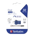 verbatim 49966 32gb dual usb drive type c usb 30 drive extra photo 3