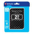 exoterikos skliros verbatim 53195 store n go 2tb portable hard drive usb 30 black extra photo 2