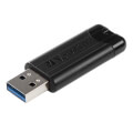 verbatim 49319 pinstripe 128gb usb 30 drive black extra photo 2