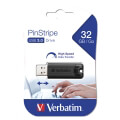 verbatim 49317 pinstripe 32gb usb 30 drive black extra photo 3