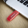 intenso 3502491 rainbow line 128gb usb20 flash memory red extra photo 2