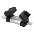 silicon power mobile c51 256gb dual usb 32 type a type c flash drive sp256gbuc3c51v1s extra photo 1