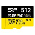 silicon power inspire 512gb micro sdxc uhs i class 10 sd adapter sp512gbstxla2v1nsp extra photo 1