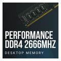 ram pny performance 8gb ddr4 2666mhz cl19 md8gsd42666 sb extra photo 2