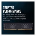 ram pny performance 16gb ddr4 3200mhz cl22 bulk md16gsd43200 si extra photo 3