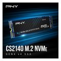 ssd pny cs2140 1tb nvme pcie gen4 x4 m2 2280 m280cs2140 1tb rb extra photo 1