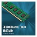 ram pny performance 8gb ddr3 1600mhz bulk md8gsd31600 si extra photo 3