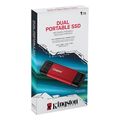 kingston spsd 1tb dual portable ssd 1tb usb 32 gen2 type a type c extra photo 2
