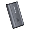 exoterikos skliros adata se880 500gb portable ssd usb 32 gen2 type c silver aeli se880 500gcbu extra photo 1
