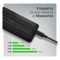 axagon m2 nvme usb type c enclosure eem2 40g extra photo 4