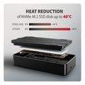 axagon m2 nvme usb type c enclosure eem2 40g extra photo 6