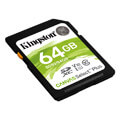 kingston sds2 64gb 64gb sdxc canvas select plus 100r c10 uhs i u1 v10 extra photo 1