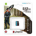 kingston sdcg3 512gbsp canvas go plus 512gb micro sdxc class 10 uhs i u3 v30 a2 extra photo 1