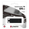 kingston dt70 64gb datatraveler 70 64gb usb 32 type c flash drive extra photo 2